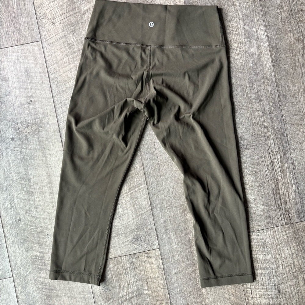 lululemon athletica Olive Green Leggings